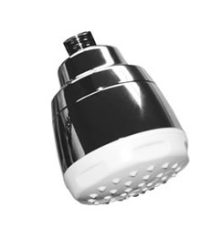 Component Hardware - SS20-2000 - ANTIMICROBIAL PLASTIC CP SHOWER HEAD