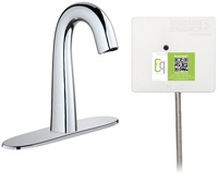 Chicago Faucets EQ-C13A-41ABCP Lav Faucet Eq Ir Gn 8P Aclp Ss Nmix