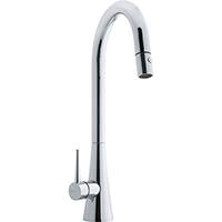 Franke FF2500 Just Series Pull-Down Kitchen Faucet with Side Lever, 1.75gpm (Polished Chrome)
