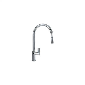 Franke FF3100 Ambient Series Pull-Down Kitchen Faucet With Side Lever, Polished Chrome