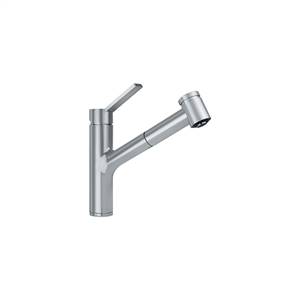 Franke FFPS3180 Ambient Series Single Handle Pull-Out Spray Kitchen Faucet, Satin Nickel