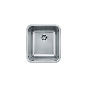 Franke GDX11018 Grande Series 19 3/4" Single Basin Undermount Sink, Stainless Steel
