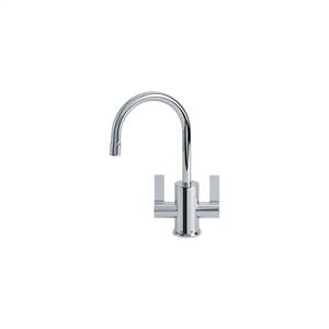 Franke LB10200 The Little Butler Series Hot & Filtered Cold Water Dispenser Faucet With 2 Handle Mixer, Polished Chrome