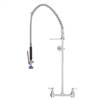 Fisher - 13390 - Spring Style Pre-Rinse Faucet - 8-inch Backsplash Mounted, Wall Bracket