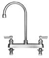 Fisher - 1821 - 8-inch Deck Mounted Faucet - 6-inch Swivel Gooseneck Spout