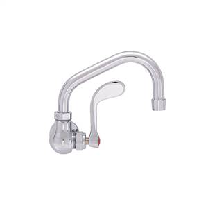 Fisher 20087 - SINGLE BACKSPLASH FAUCET WITH 14-inch SWING SPOUT & WRIST HANDLE