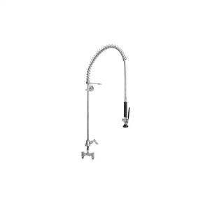 Fisher - 2010-1WB - Spring Style Pre-Rinse Faucet - Single Hole Deck Mount, Wall Bracket INTL