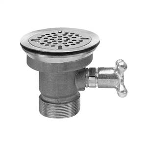Fisher 22365 - DrainKing Waste Valve with Flat Strainer and Vandal Resistant Knob