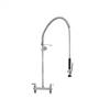 Fisher - 2310-WB - Spring Style Pre-Rinse Faucet - 8-inch Deck Mounted, Wall Bracket