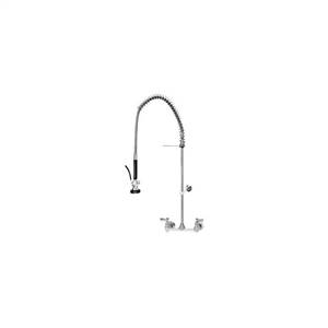 Fisher - 29459 - Spring Style Pre-Rinse Faucet - 8-inch Backsplash Mounted, Wall Bracket