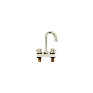 Fisher - 29718 - ECONO 4-inch Deck Mounted Faucet - 6-inch Swivel Gooseneck Spout