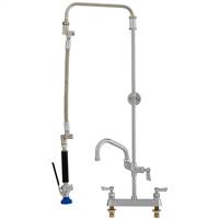 Fisher 30694 Prerinse Ultra Spray 8" Deck Lever Handles 6" Swing Spout