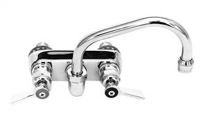 Fisher - 3612 - 4-inch Backsplash Mounted Faucet - 10-inch Swivel Spout