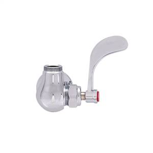 Fisher - 46930 - Single Hole Wall Mounted Control Valve, Swivel Spout Attachement, Wristblade Handles
