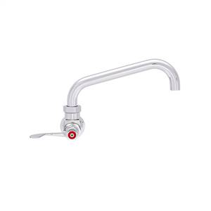 Fisher - 51373 - Ultra-Flex Pre-Rinse Faucet - Single Hole Wall Mounted, Wall Bracket, 14-inch Add-On Faucet Spout