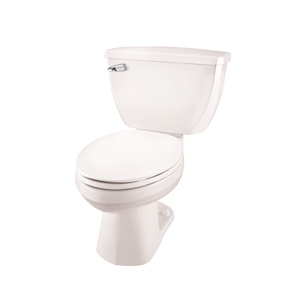 Gerber 21-312 Ultra Flush Elongated Two Piece Pressure-Assist Toilet - 12-inch Rough-In