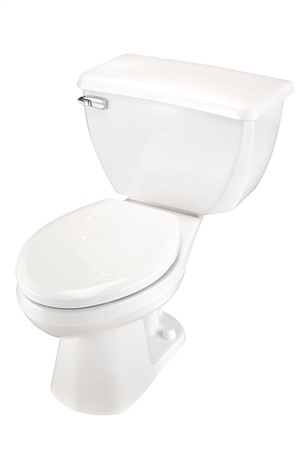 Gerber 21-314 Ultra Flush Elongated Two-Piece Pressure-Assist Toilet - 14-inch Rough-In