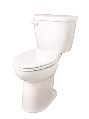 Gerber 21-918 - Maxwell ® 1.28 gpf (4.8 Lpf) Elongated, ErgoHeight™ Two Piece Toilet, 12-inch Rough-In