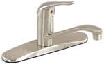 Gerber 40-120-SS Maxwell® Single Handle Kitchen Faucet, Stainless Steel Finish
