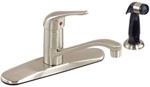 Gerber 40-122-SS Maxwell Single Handle Kitchen Faucet (Stainless Steel)
