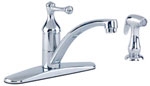 Gerber 40-193 Abigail Kitchen Faucet & Spray, (Chrome)