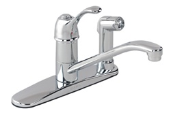 Gerber 40-350 Allerton Single Handle Kitchen Faucet, Chrome Finish