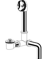 Gerber 41-857 Gerber Classics Lift & Turn Side Outlet 20 Gauge Drain For Standard Tub (Chrome)