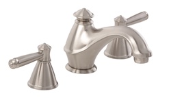 Gerber 43-095-BN Waveland Two Handle 3 Hole Installation Widespread Lavatory Faucet for 4 to 12-inch Centers, Brushed Nickel Finish