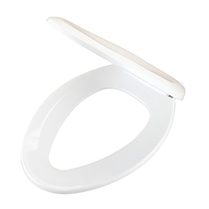 Gerber 0099849 Slow Close Toilet Seat for Avalanche CT One Piece Toilet 21-019 White
