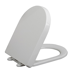 Gerber 0099859 Slow Close Toilet Seat for Wicker Park One Piece Toilet 21-221 White
