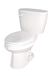 Gerber BX-21-412 - Complete Toilet package with Elongated Bowl, 12-inch Rough-In