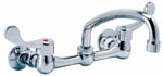 Gerber C0-44-633 Commercial 2 Handle Wall Mount Kitchen Faucet