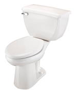 Gerber DF-21-319 Ultra Dual Flush ErgoHeight™ Elongated Two-Piece Toilet with Bedpan Lugs - 12-inch Rough-In