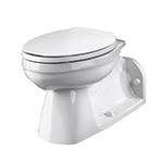 Gerber HE21375 - Ultra Flush 1.28 ADA Elongated Back Outlet Bowl, white