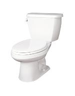 Gerber HE-21-810 - Avalanche™ HET 1.28 gpf (4.8 Lpf) Elongated 2 Piece Toilet, 10-inch Rough-In