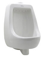 Gerber HE-27-735 North Point 0.5gpf Urinal Washout Back Spud (White)