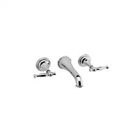 Graff G-2430-LM22-PC Lauren Wall-Mounted Lavatory Faucet, Polished Chrome