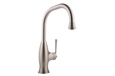 Graff G-4830-BN Bollero Kitchen Faucet with Pulldown Spray Brushed Nickel  (Compliant LL)