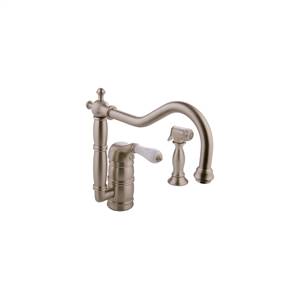 Graff - G-4855-LC3-SN - Canterbury Collection Canterbury Collection Kitchen Faucet with Side Spray