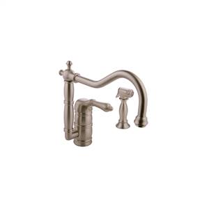 Graff - G-4855-LM7-SN - Canterbury Collection Canterbury Collection Kitchen Faucet with Side Spray