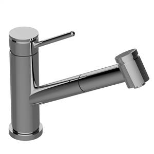 Graff G-5425-LM53-BNi M.E. 25 Pull-Out Bar/Prep Faucet, Brushed Nickel