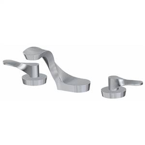 Graff G-6410-LM44-WT Widespread Lavatory Faucet, Architectural White