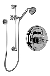 Graff G-7117 - Traditional Pressure Balancing Shower Set w/Handshower & Slidebar (Rough & Trim)
