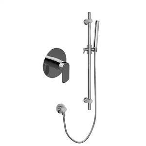 Graff G-7275-LM45S-PC-T Contemporary Pressure Balancing Shower w/ Handshower - Trim Only , Polished Chrome