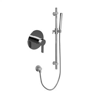 Graff G-7275-LM46S-PC-T Contemporary Pressure Balancing Shower w/ Handshower - Trim Only , Polished Chrome