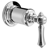 Graff G-8060-LM15S-PC-T Adley Transfer Valve Trim Plate and Handle, Polished Chrome