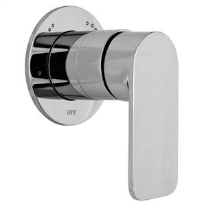 Graff G-8063-LM42S-WT-T - Sento Transfer Valve Trim Plate and Handle, Architectural White