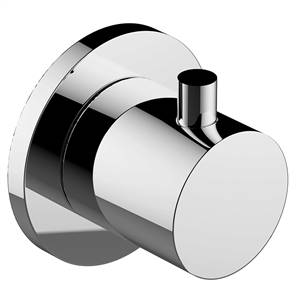 Graff G-8097-RH1-PC-T M-Series Round Stop/Volume Control Trim Plate and Handle , Polished Chrome