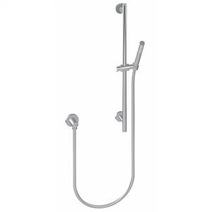 Graff G-8660-WT - Contemporary Handshower w/Wall-Mounted Slide Bar, Architectural White