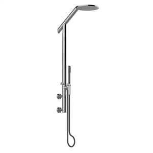Graff GX-6370-LM42N-WT Sento Exposed Shower System, Architectural White 